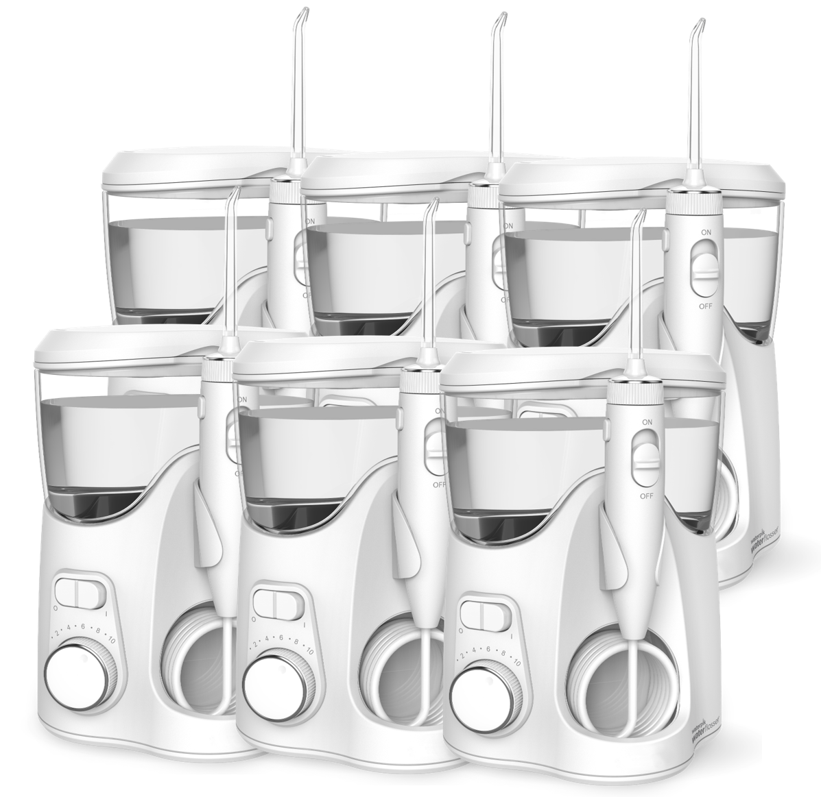 Hydropulseur Ultra Plus WP-160, Blanc x 6