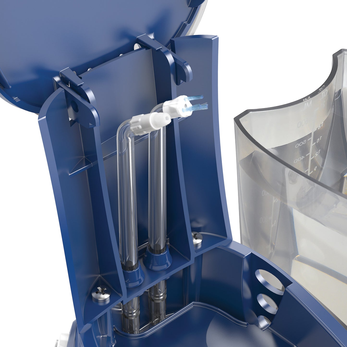 Sideview - WP-663 Blue Ultra Professional Water Flosser