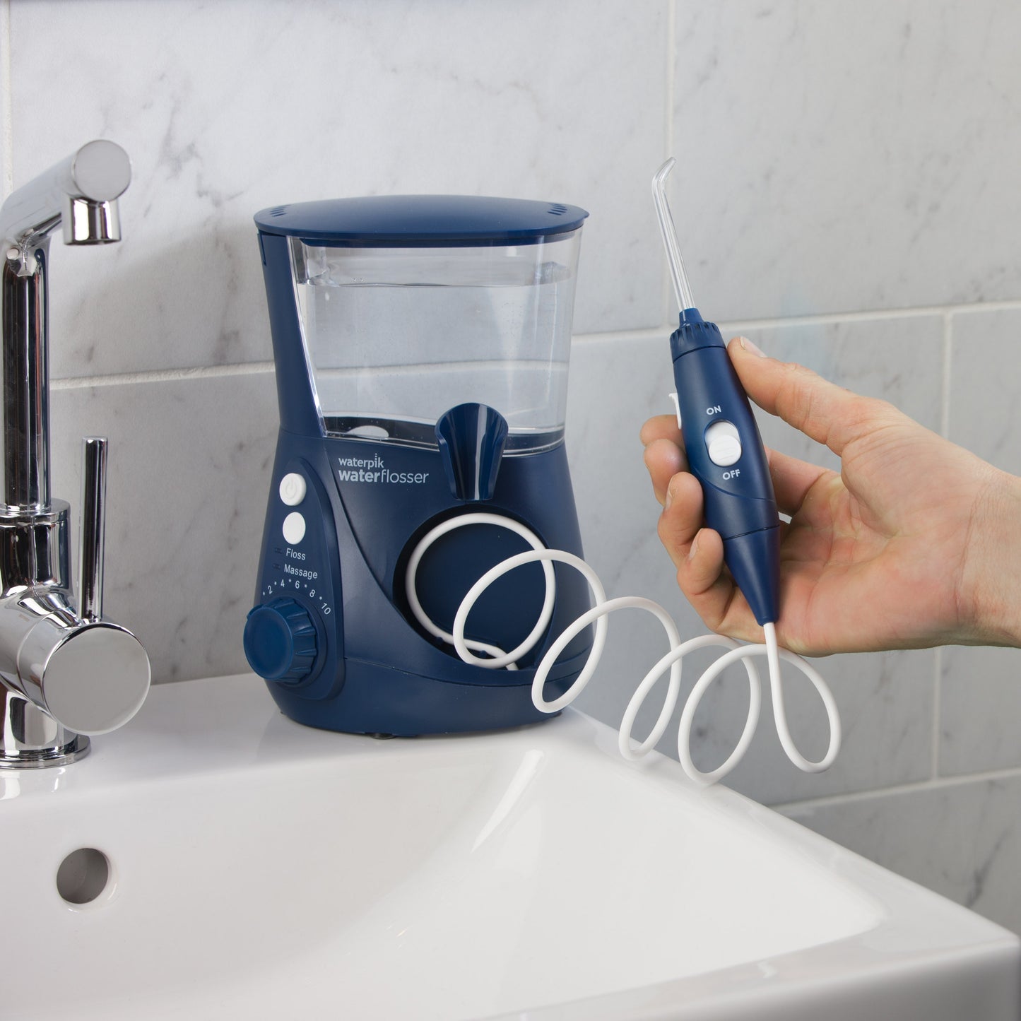 Water Flosser Handle - WP-663 Blue Ultra Professional Water Flosser