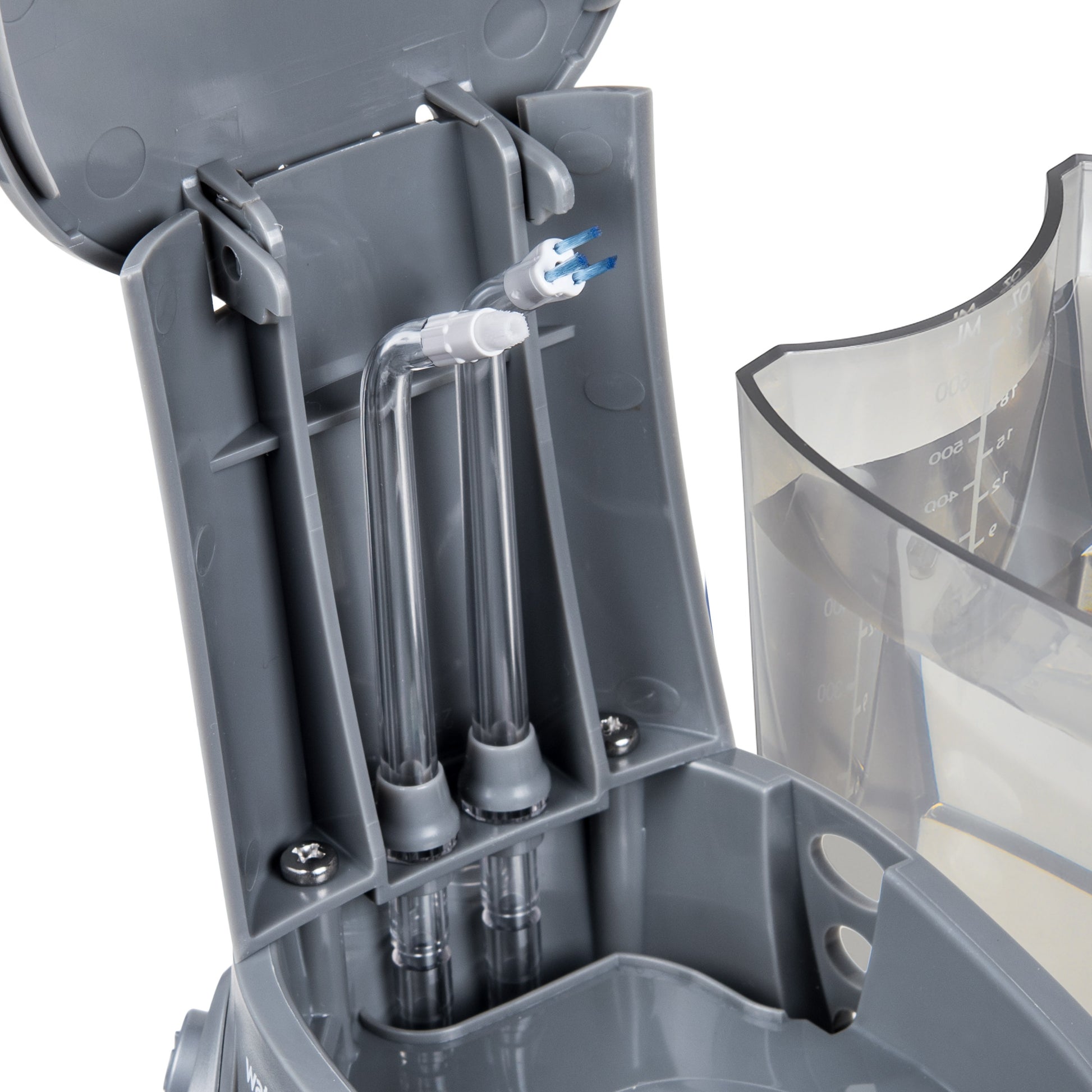 Sideview - WP-667 Grey Ultra Professional Water Flosser