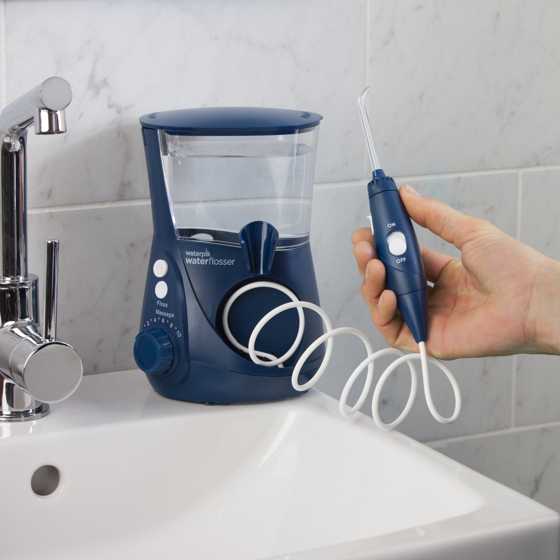 Water Flosser Handle - WP-663 Blue Ultra Professional Water Flosser